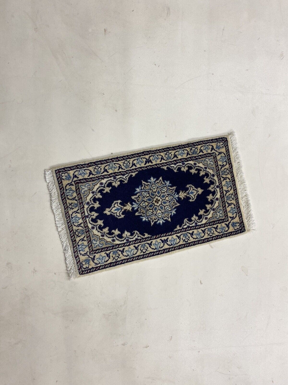 Perserteppich Moud 60 x 40 cm Schurwolle handgeknüpft