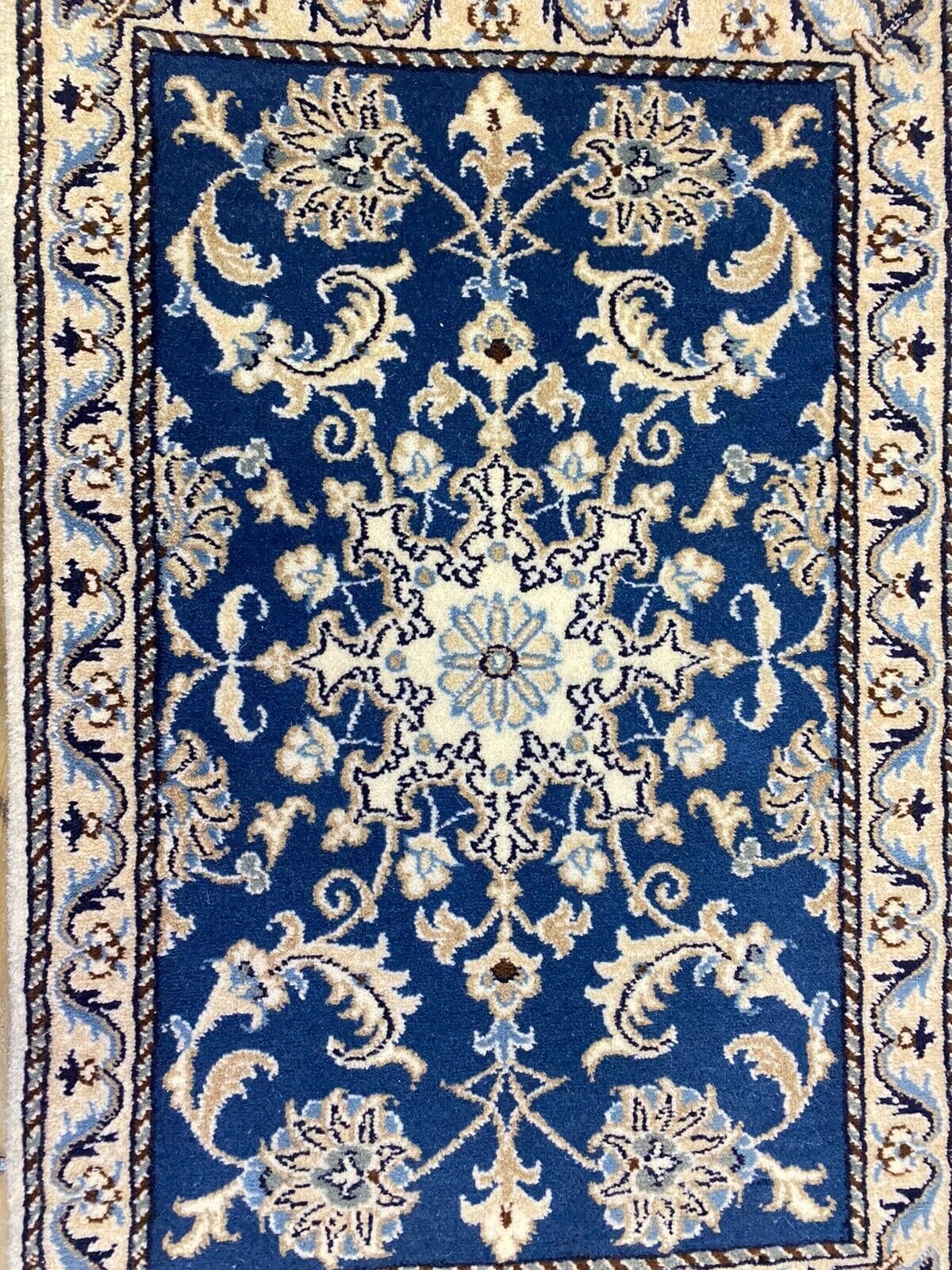 Perserteppich Persien 90 x 60 cm Wolle handgeknüpft