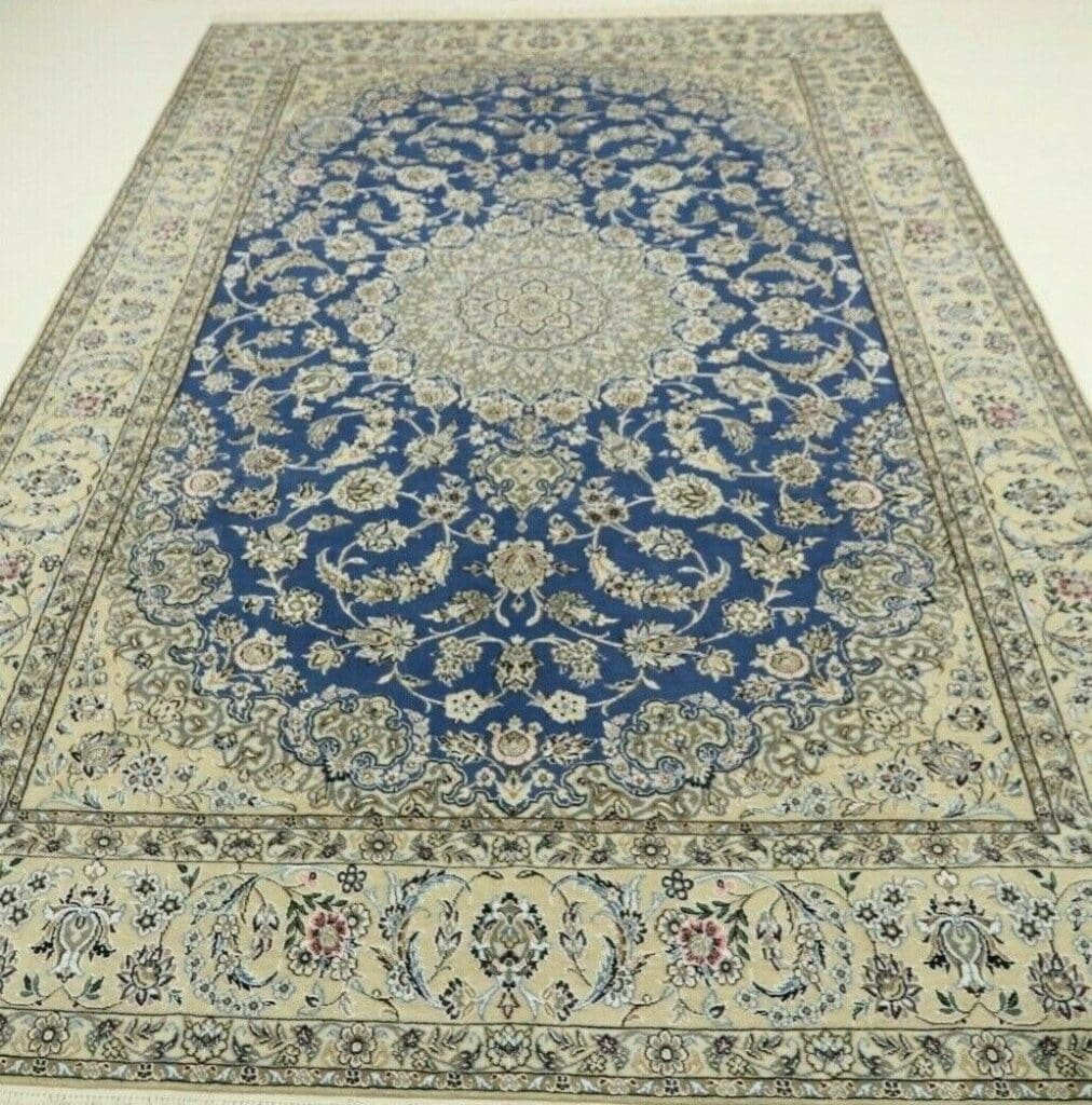 Perserteppich Nain 308 x 206 cm Wolle handgeknüpft