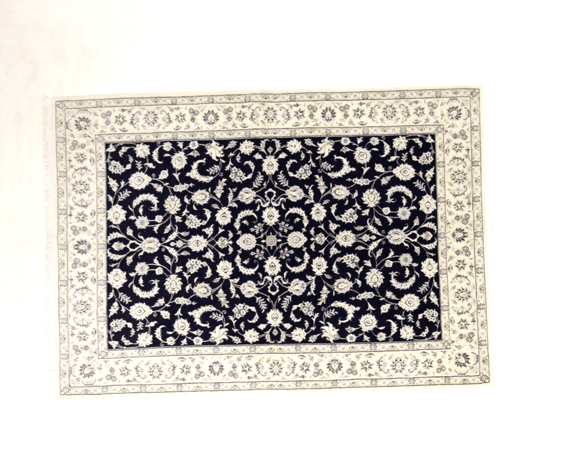 Perserteppich Nain 239 x 168 cm Schurwolle handgeknüpft