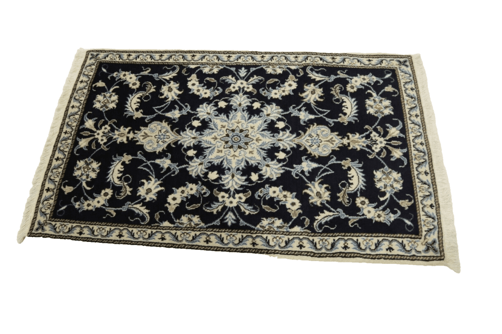 Perserteppich Nain 142 x 85 cm Schurwolle handgeknüpft