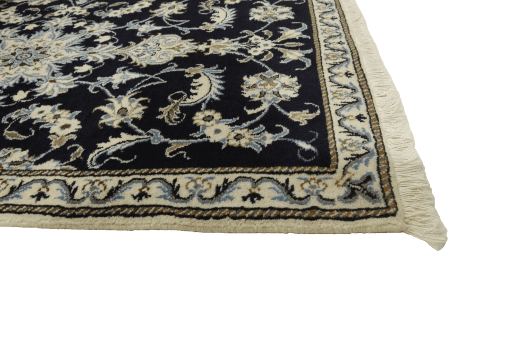 Perserteppich Nain 142 x 85 cm Schurwolle handgeknüpft