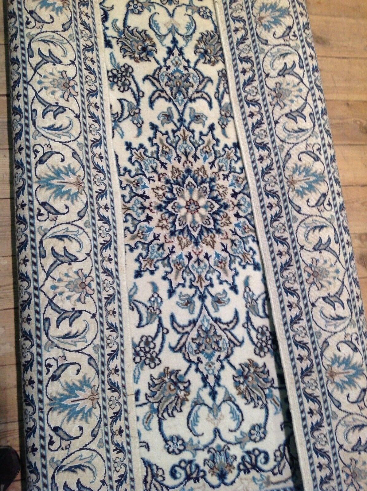 Perserteppich Nain 201 x 154 cm Wolle handgeknüpft
