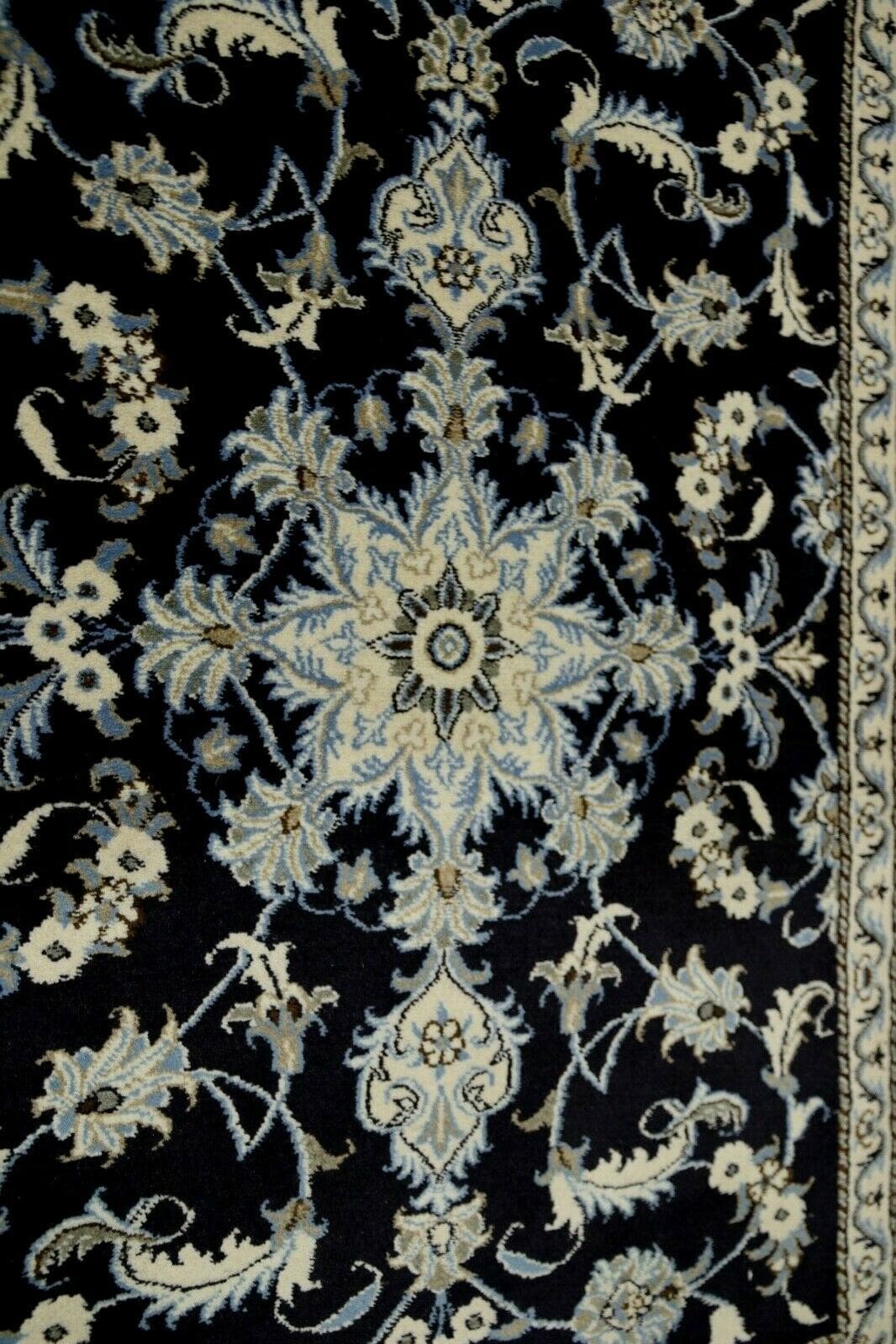 Perserteppich Nain 136 x 92 cm Wolle handgeknüpft