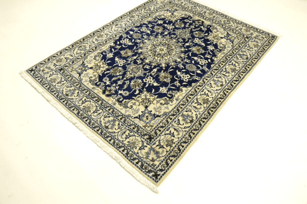 Perserteppich Nain 196 x 150 cm Wolle handgeknüpft