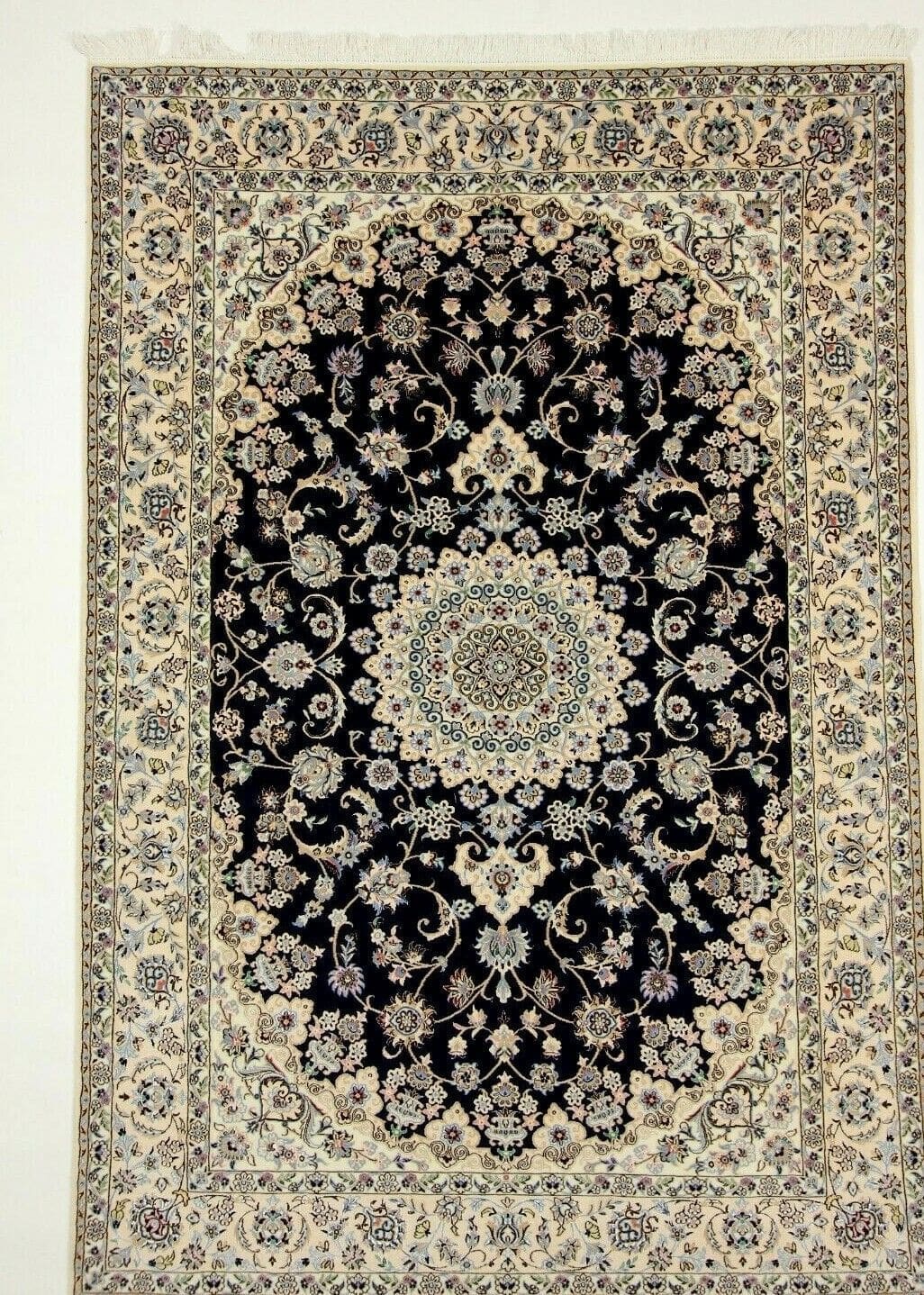 Perserteppich Nain 296 x 203 cm Schurwolle handgeknüpft