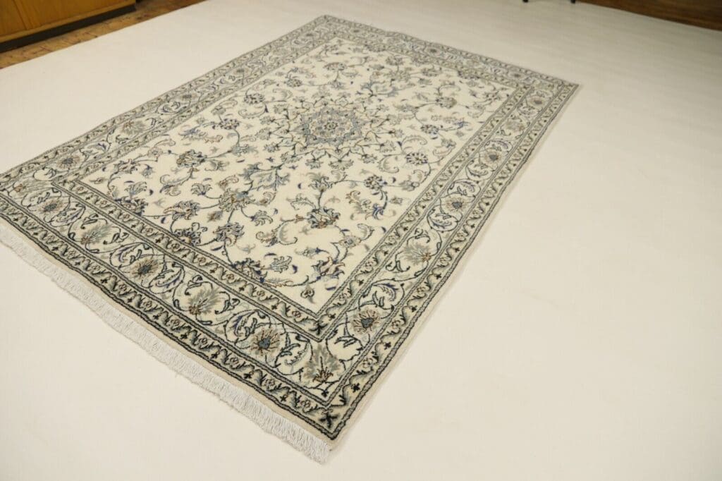 wunderschoner-orientteppich-230-x-165-cm-300000-knoten-m-90-1-4 Perserteppich Persien 230 x 165 cm Wolle handgeknüpft