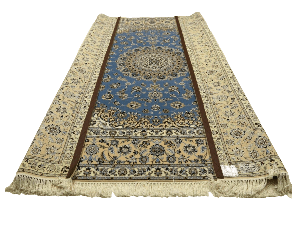 Perserteppich Nain 255 x 206 cm Korkwolle handgeknüpft