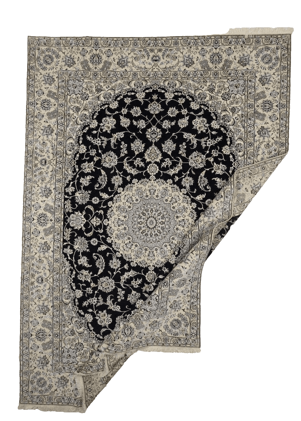 Perserteppich Nain 350 x 246 cm Wolle handgeknüpft