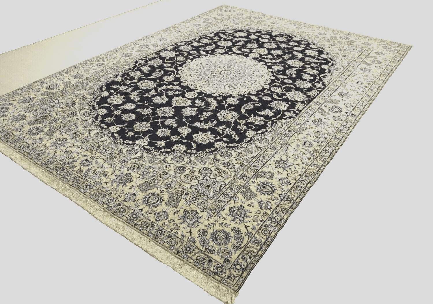 Perserteppich Nain 350 x 246 cm Wolle handgeknüpft
