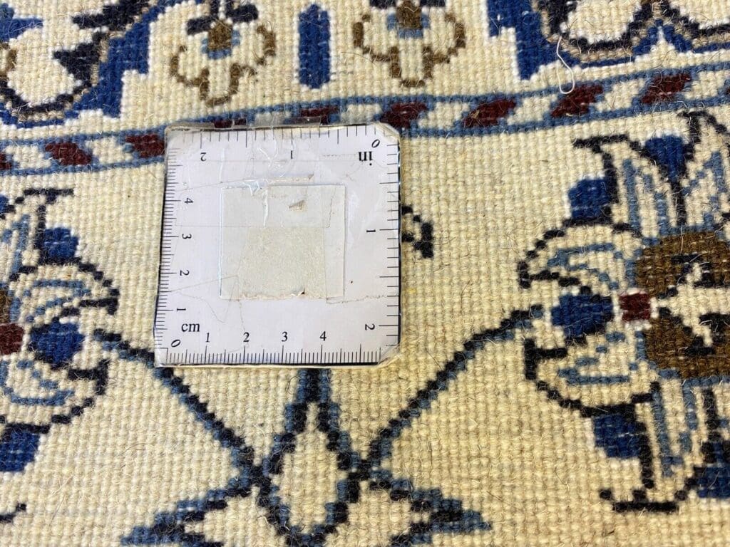 Perserteppich Nain 90 x 60 cm Wolle handgeknüpft