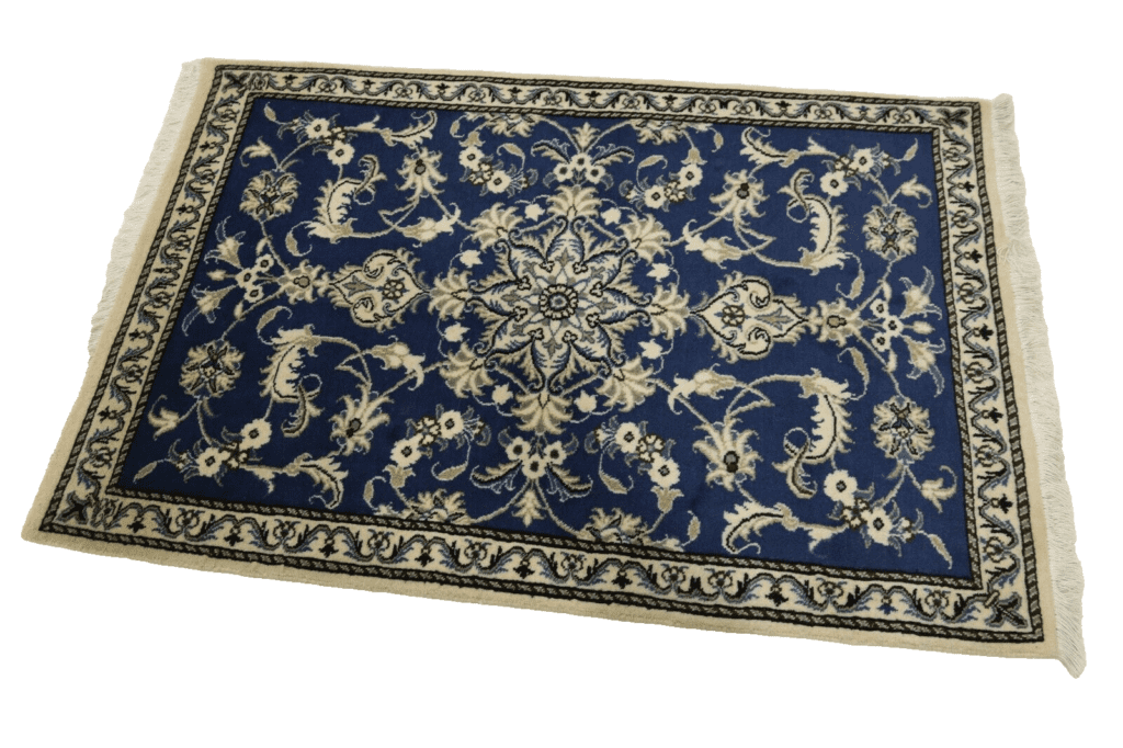 Perserteppich Nain 134 x 89 cm Schurwolle handgeknüpft