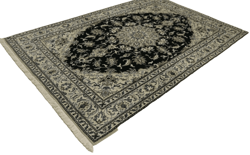 orientteppich-super-nain-mit-seide-235-x-168-cm-ca-300000-knoten-m-90-1-2 Perserteppich Nain 235 x 168 cm Wolle handgeknüpft