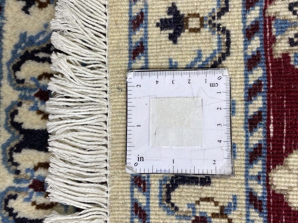 Perserteppich Nain 90 x 60 cm Wolle handgeknüpft
