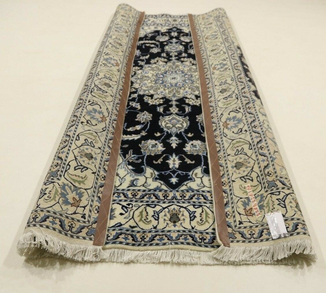 Perserteppich Nain 226 x 167 cm Wolle handgeknüpft