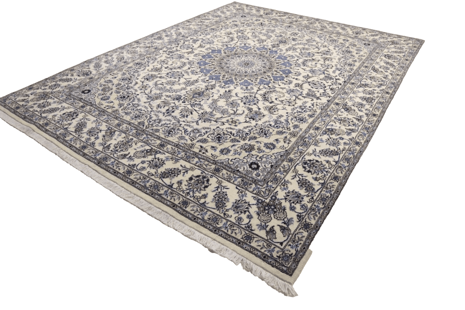 Perserteppich Nain 390 x 293 cm Wolle handgeknüpft