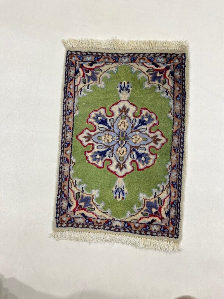 Perserteppich Nain 60 x 40 cm Wolle handgeknüpft