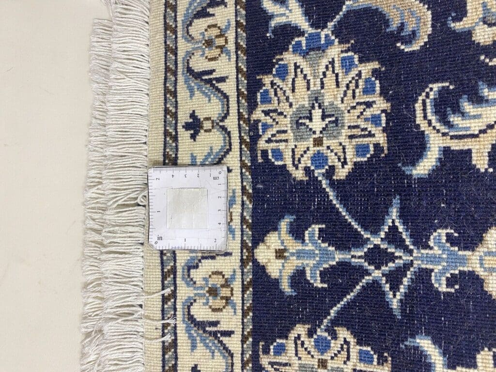 Perserteppich Nain 90 x 60 cm Wolle handgeknüpft