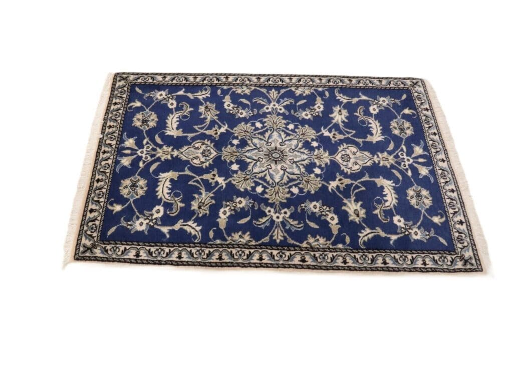 Perserteppich Nain 135 x 89 cm Wolle handgeknüpft