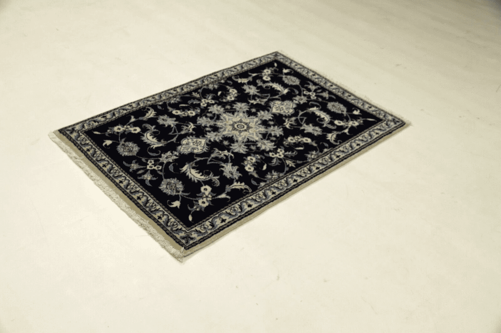 Perserteppich 134 x 89 cm Schurwolle handgeknüpft