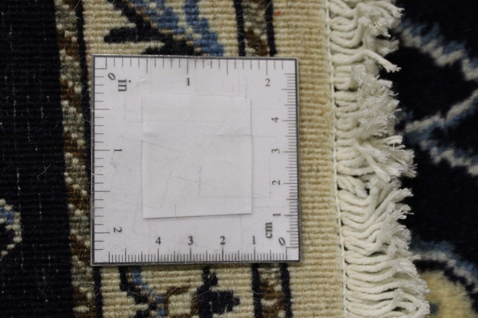 Perserteppich 134 x 89 cm Schurwolle handgeknüpft