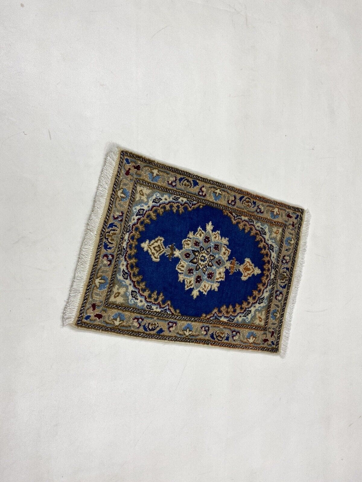 Perserteppich Nain 60 x 40 cm Wolle handgeknüpft