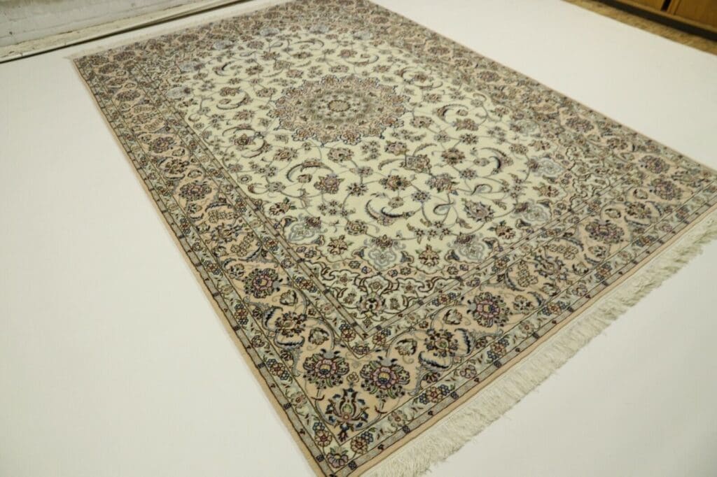 Perserteppich Nain 302 x 205 cm Schurwolle handgeknüpft