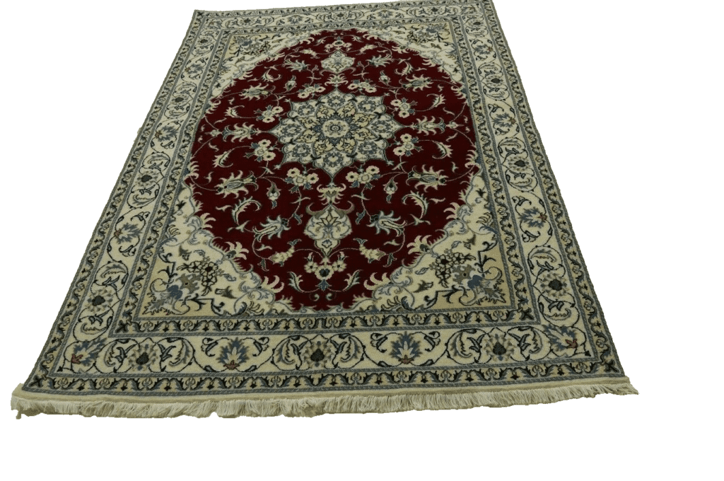 Perserteppich Nain 235 x 164 cm Wolle handgeknüpft