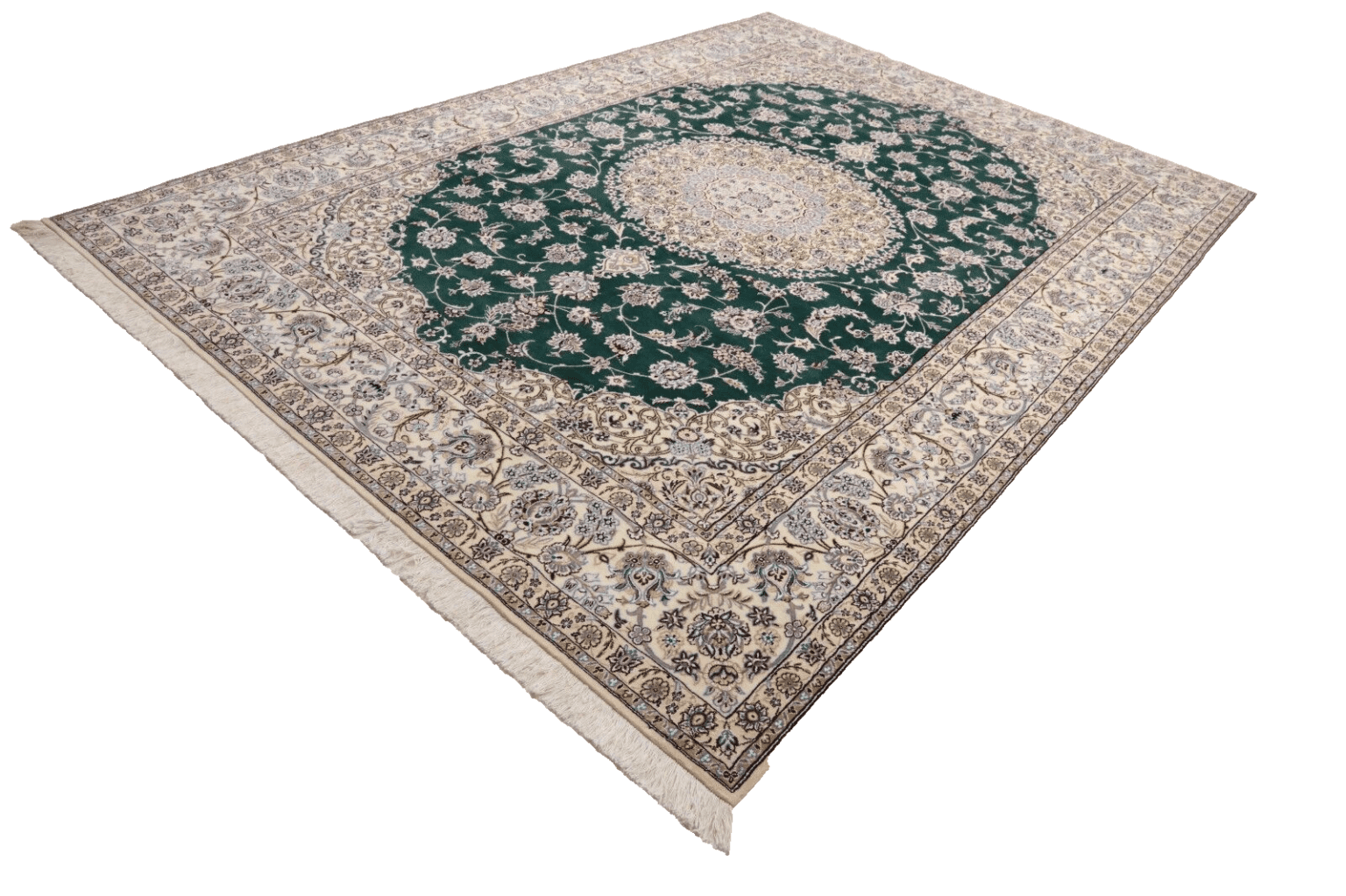 Perserteppich Nain 9 La 352 x 251 cm Wolle handgeknüpft