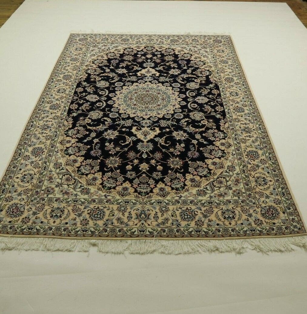Perserteppich Nain 296 x 203 cm Wolle handgeknüpft