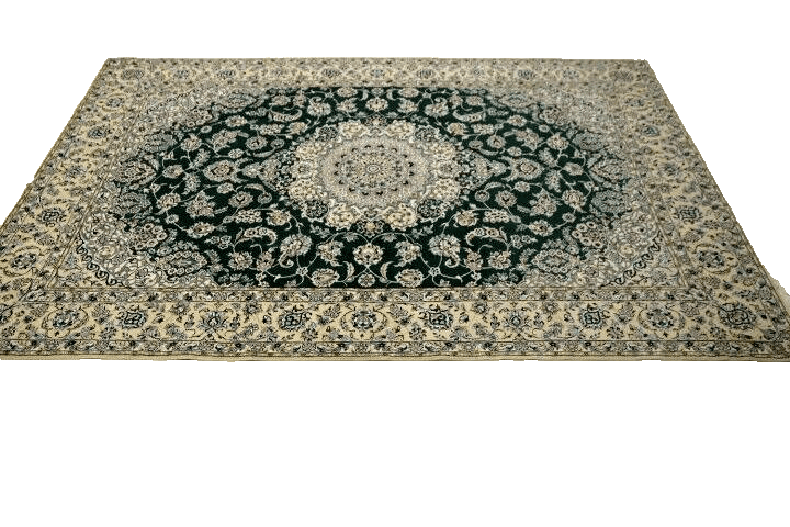 Perserteppich Nain 9 La 306 x 205 cm Wolle handgeknüpft