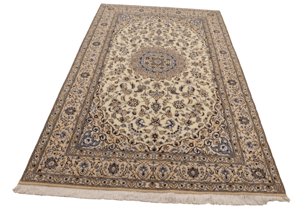 Perserteppich Nain 250 x 157 cm Wolle handgeknüpft