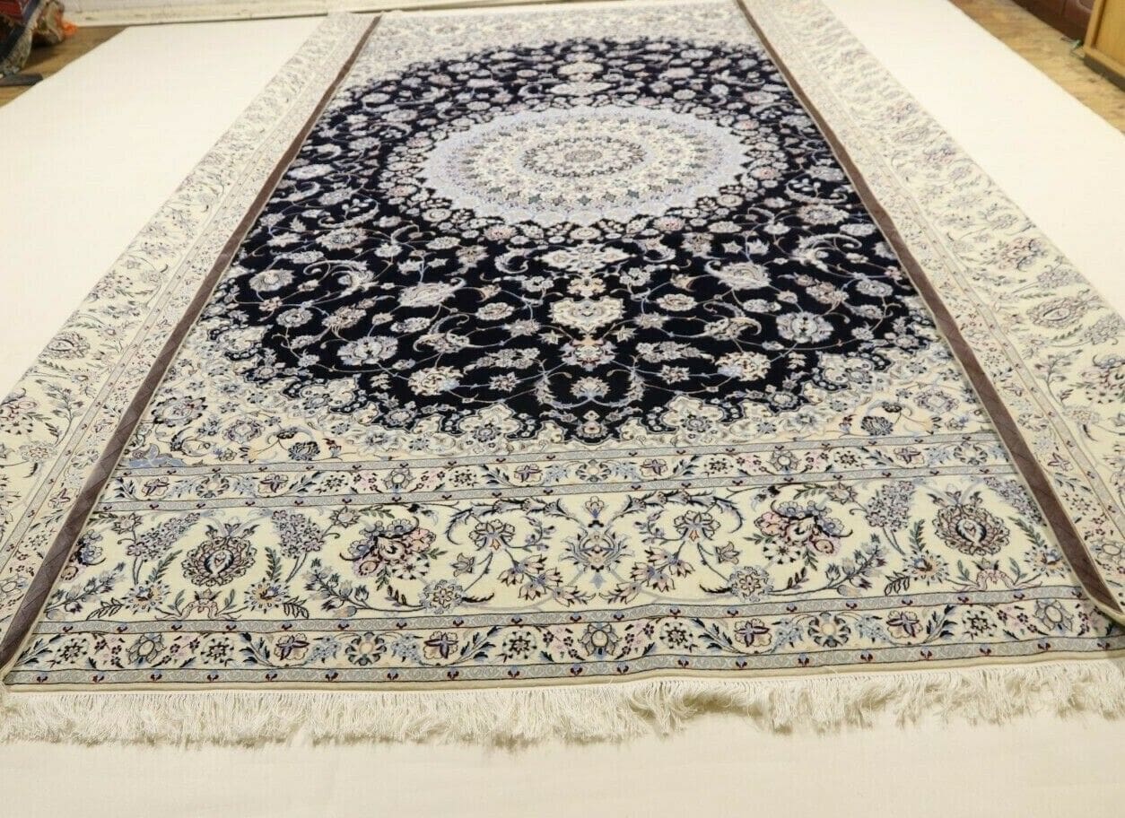 wunderschoner-perserteppich-410-x-305-cm-1000-knoten-m-handgeknupft-1-6 Perserteppich 410 x 305 cm Korkwolle handgeknüpft