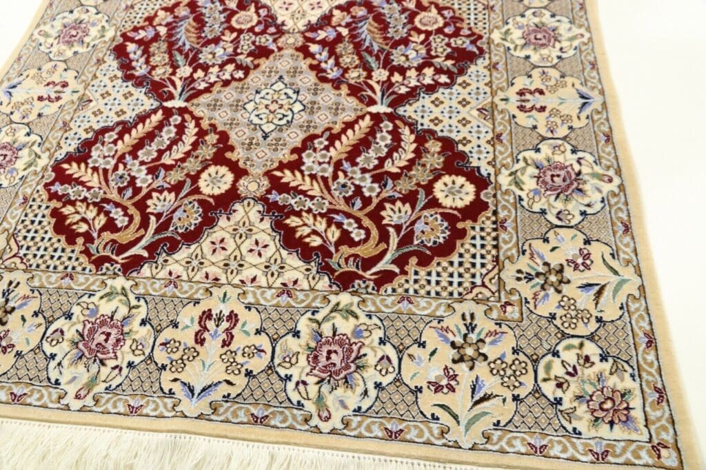 wunderschoner-perserteppich-394-x-93-cm-nain-6-la-850000-1000000-2 Perserteppich Nain 394 x 93 cm Korkwolle handgeknüpft