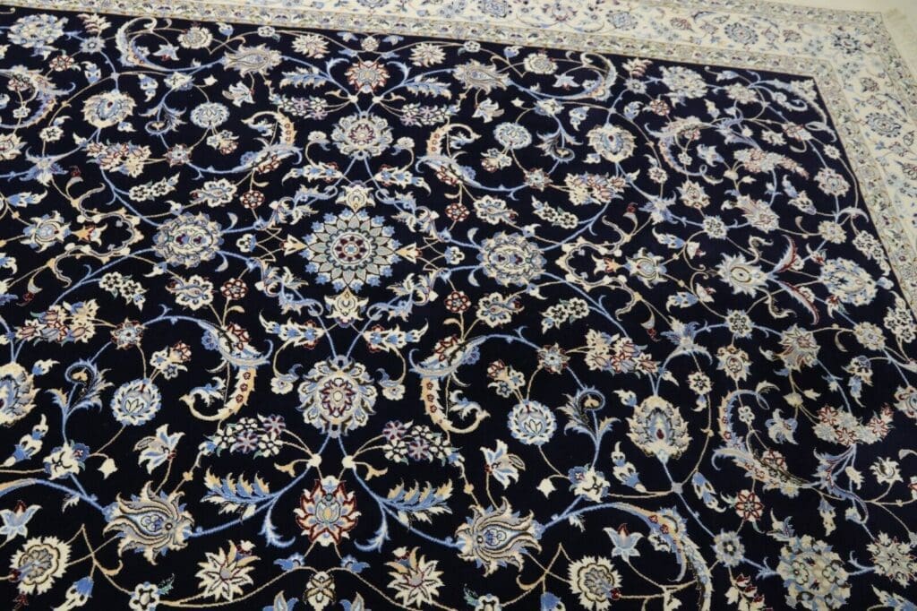Perserteppich Nain 300 x 200 cm Korkwolle handgeknüpft