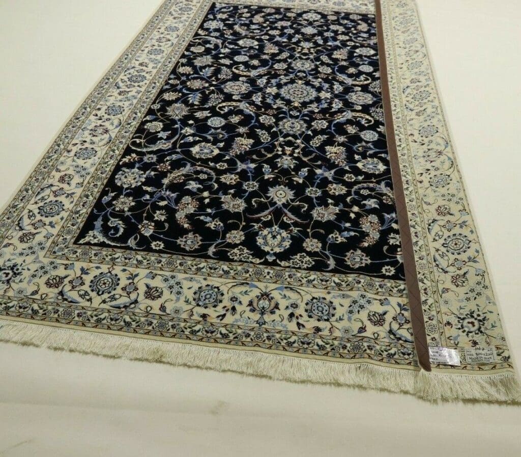 Perserteppich Nain 300 x 200 cm Korkwolle handgeknüpft