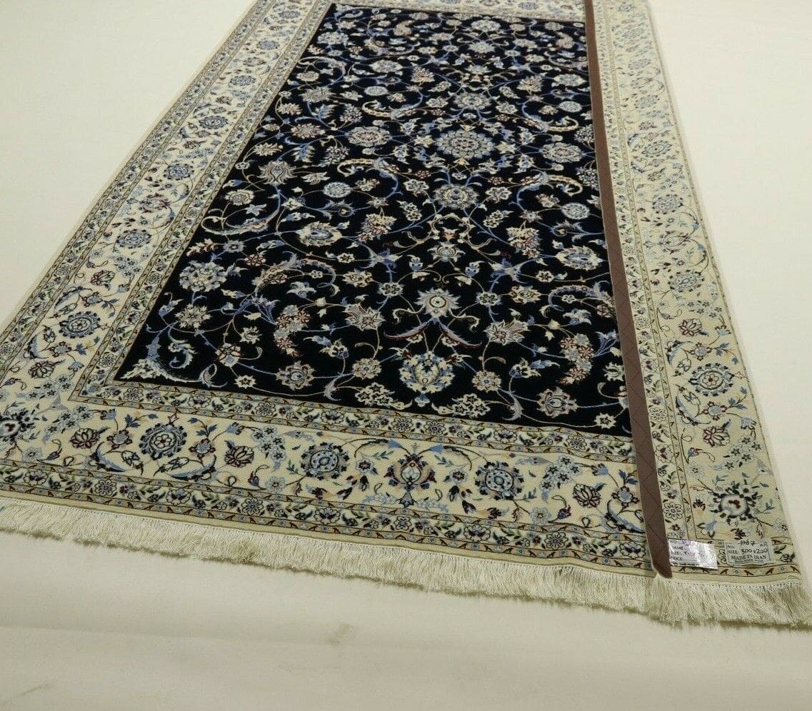 Perserteppich Nain 300 x 200 cm Korkwolle handgeknüpft