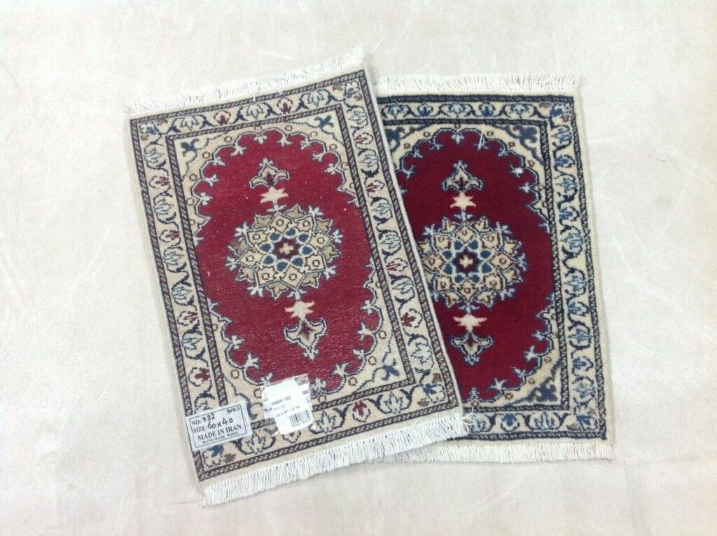 Perserteppich Nain 60 x 40 cm Schurwolle handgeknüpft