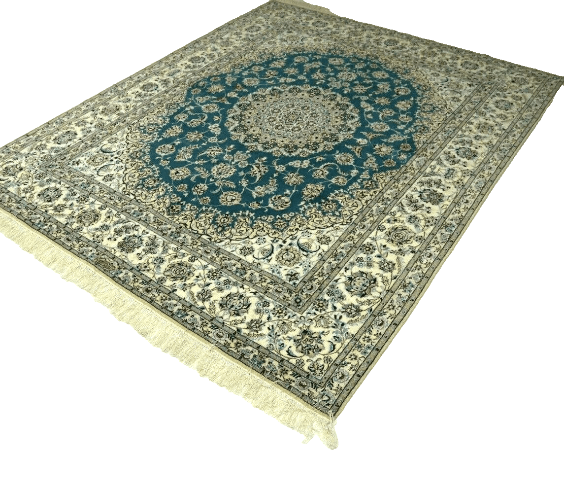 wunderschoner-perserteppich-247-x-200-cm-1000-knoten-m-habiban-signiert-1-3 Perserteppich Persien 247 x 200 cm Korkwolle handgeknüpft