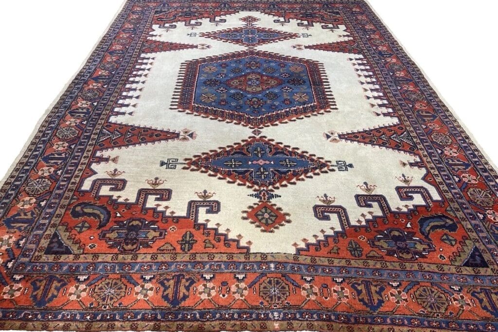 Perserteppich Sarough 390 x 270 cm Wolle handgeknüpft