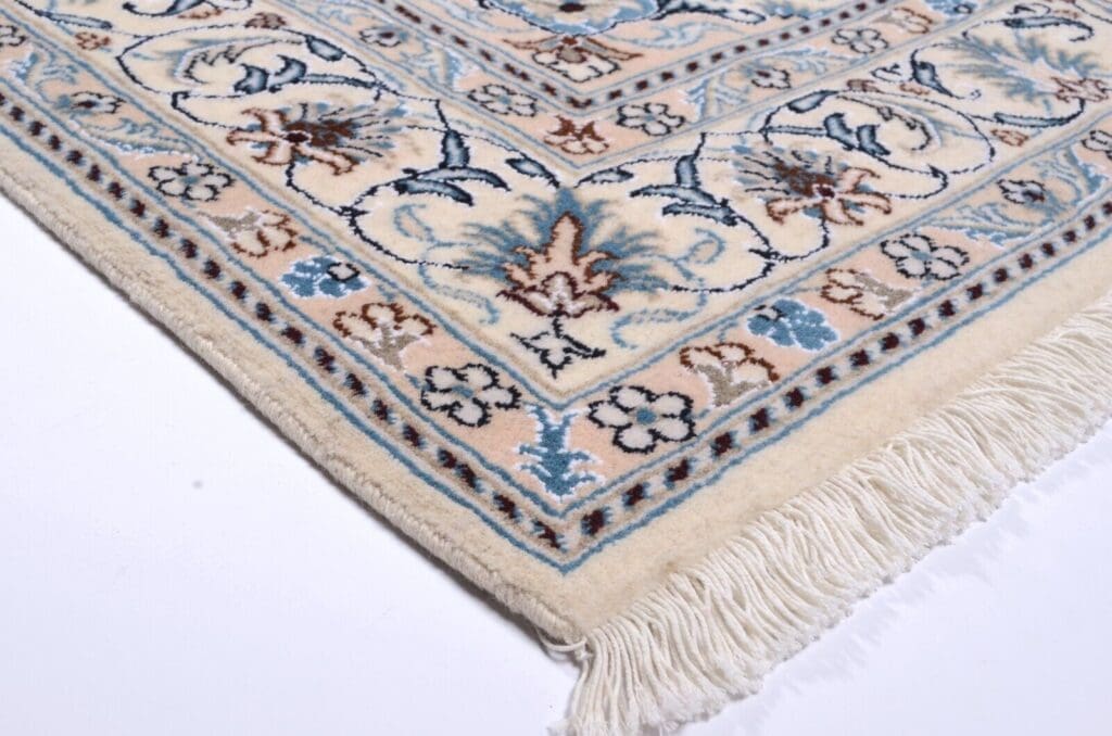 Perserteppich Nain 200 x 150 cm Wolle handgeknüpft