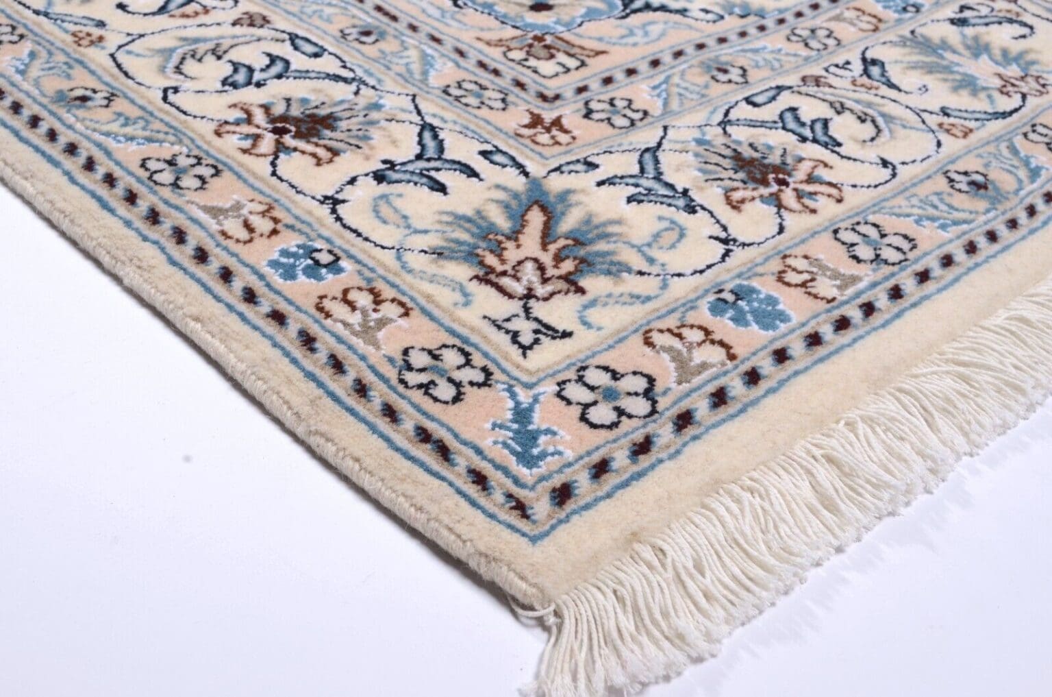 Perserteppich Nain 200 x 150 cm Wolle handgeknüpft