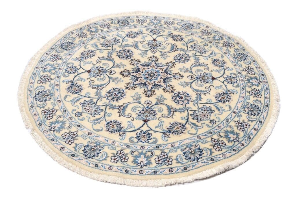 Perserteppich Nain 150 x 150 cm Wolle handgeknüpft (Verkauft)