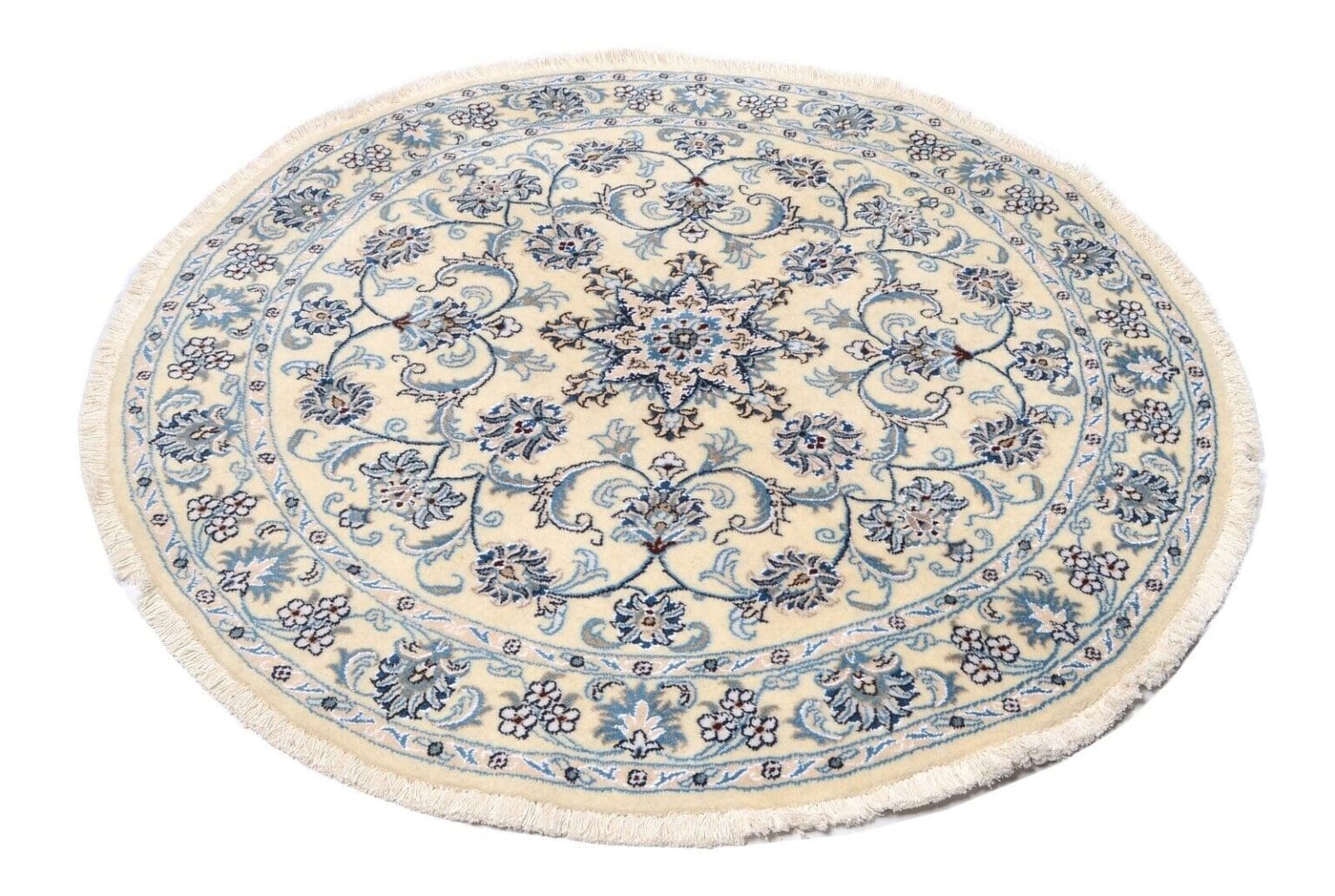 Perserteppich Nain 150 x 150 cm Wolle handgeknüpft (Verkauft)