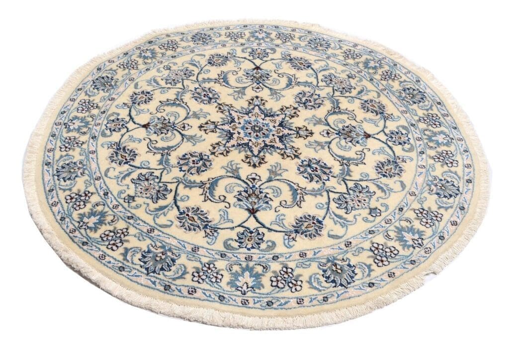 Perserteppich Nain 150 x 150 cm Wolle handgeknüpft (Verkauft)