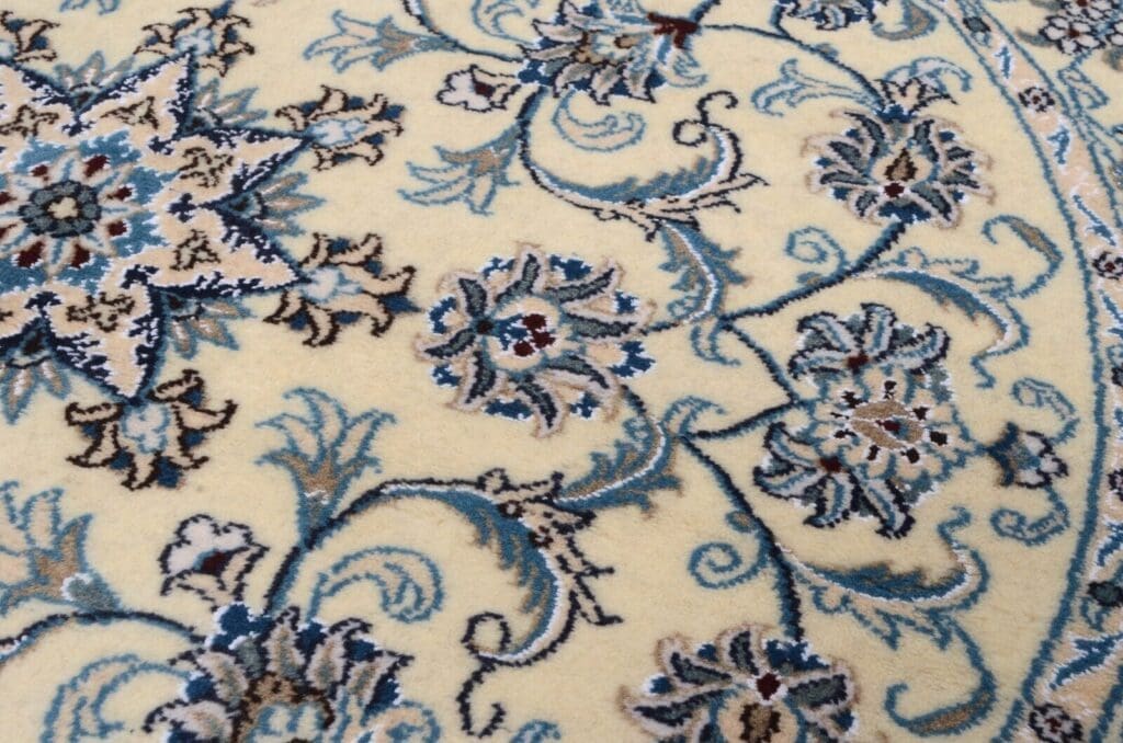 Perserteppich Nain 150 x 150 cm Wolle handgeknüpft (Verkauft)