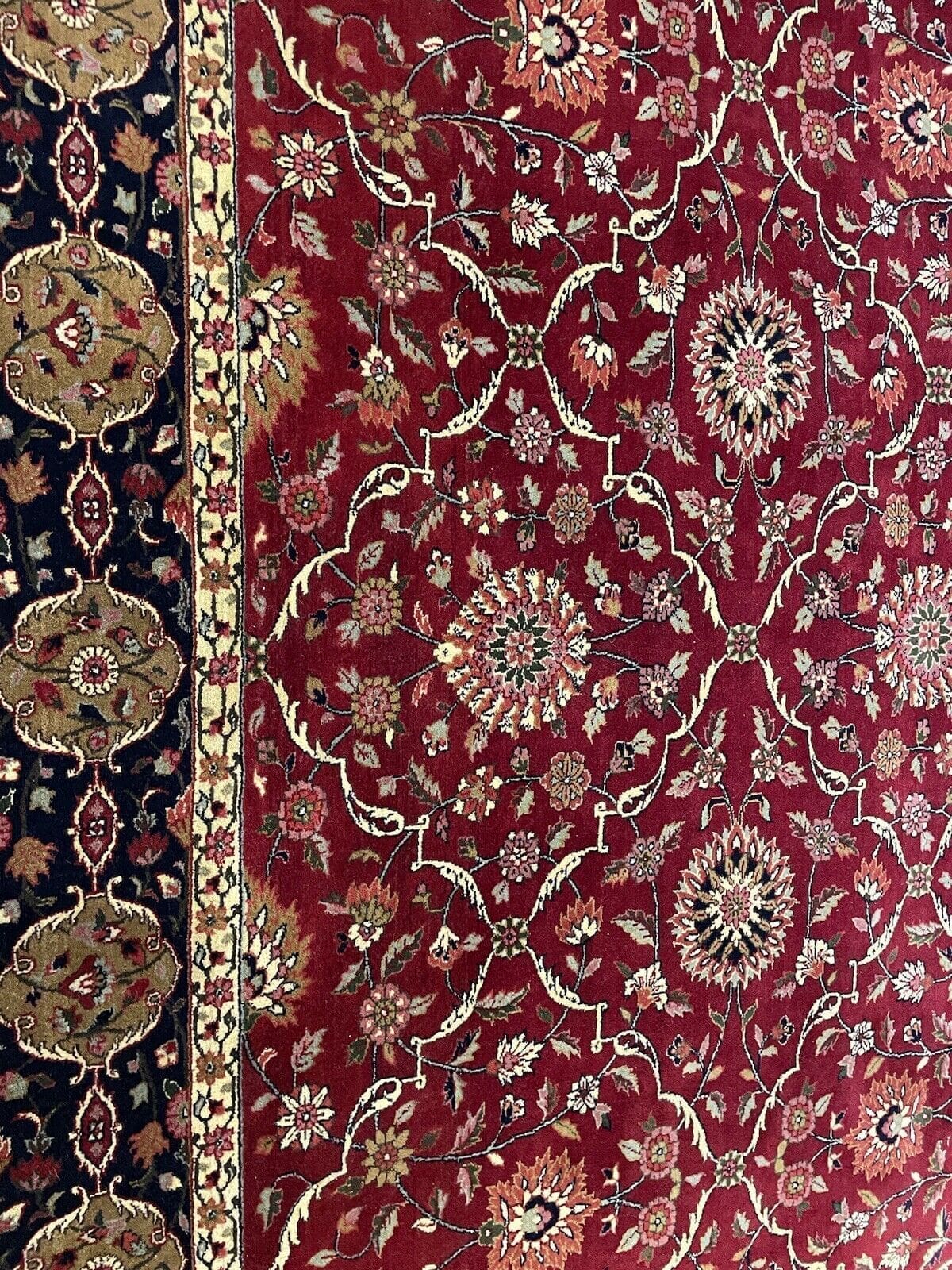 Perserteppich Bijar 400x300 cm Wolle handgeknüpft