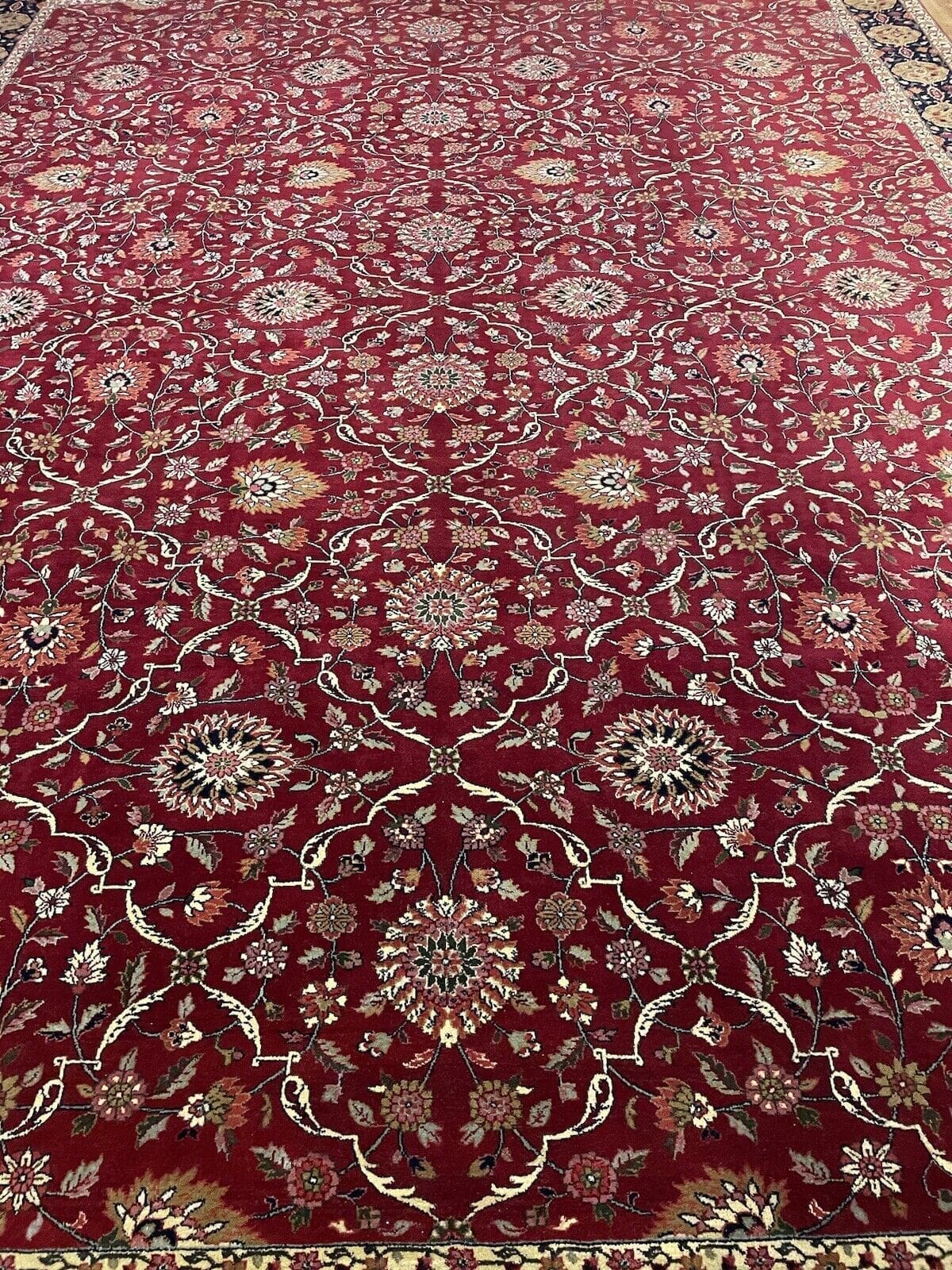 Perserteppich Bijar 400x300 cm Wolle handgeknüpft