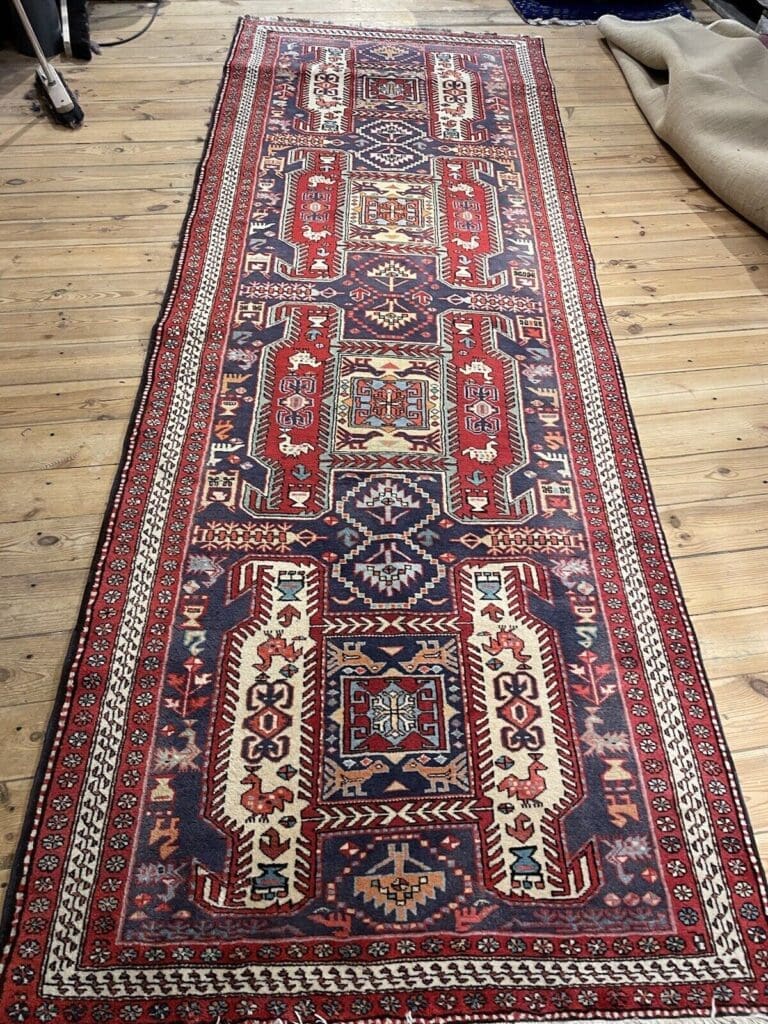 Perserteppich Hamadan 314x114 cm Wolle Handgeknüpft