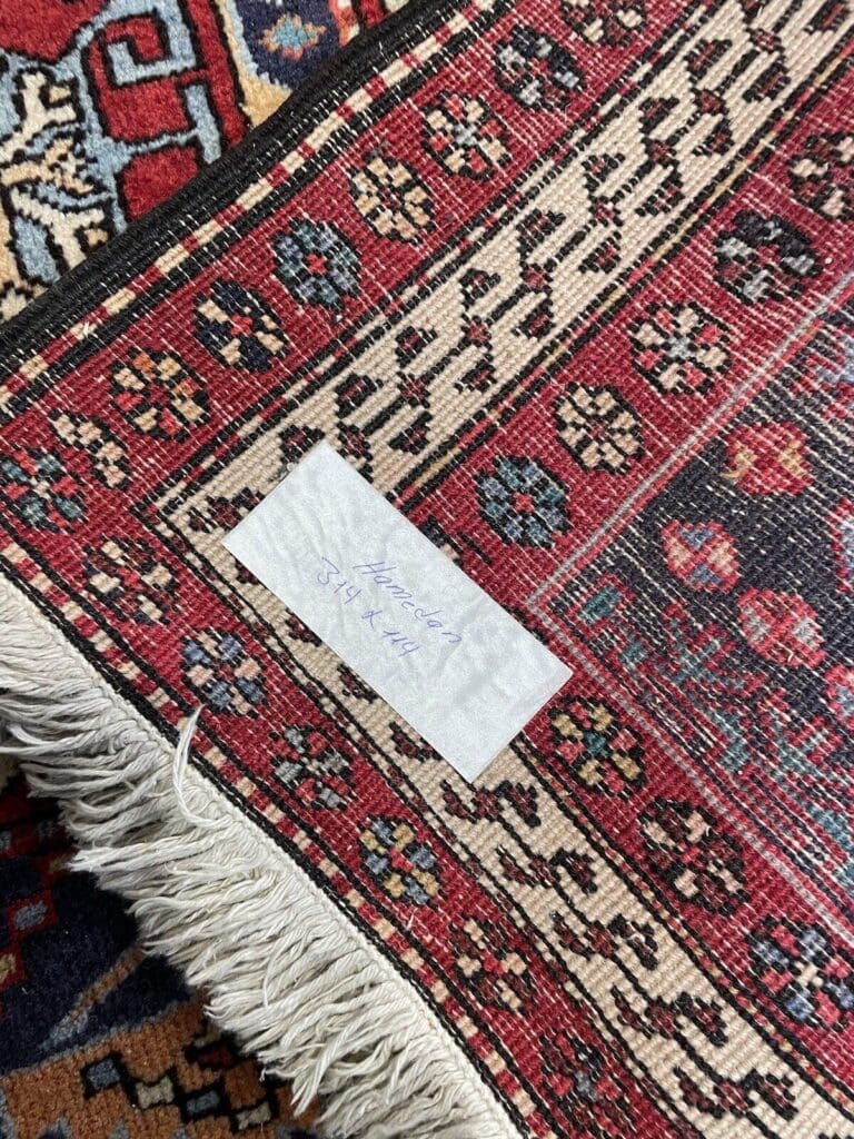 Perserteppich Hamadan 314x114 cm Wolle Handgeknüpft